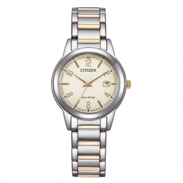 Citizen Elegant Women's Eco-Drive White Dial Watch FE1244-72A