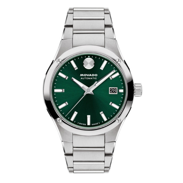 Movado Museum Imperiale Men's Green Dial Automatic Watch 0608051