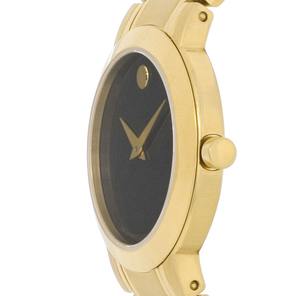 Movado Stiri Women's Gold Tone Plated Steel Swiss Quartz Watch 0606942