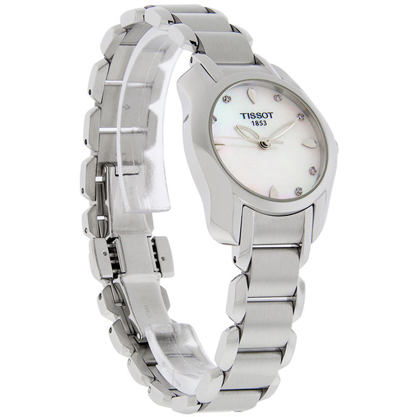 Tissot T-Wave Women's MOP Diamond Swiss Quartz Watch T023.210.11.116.00
