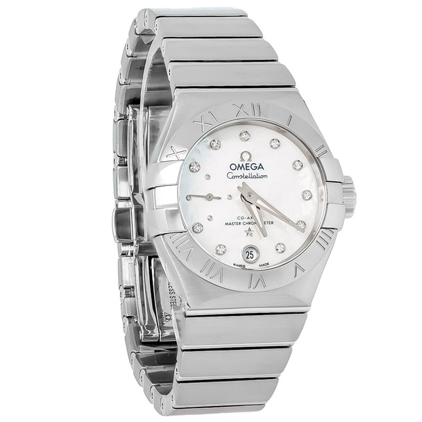 Omega Constellation Petite Seconde Diamond Automatic Watch 127.10.27.20.55.001