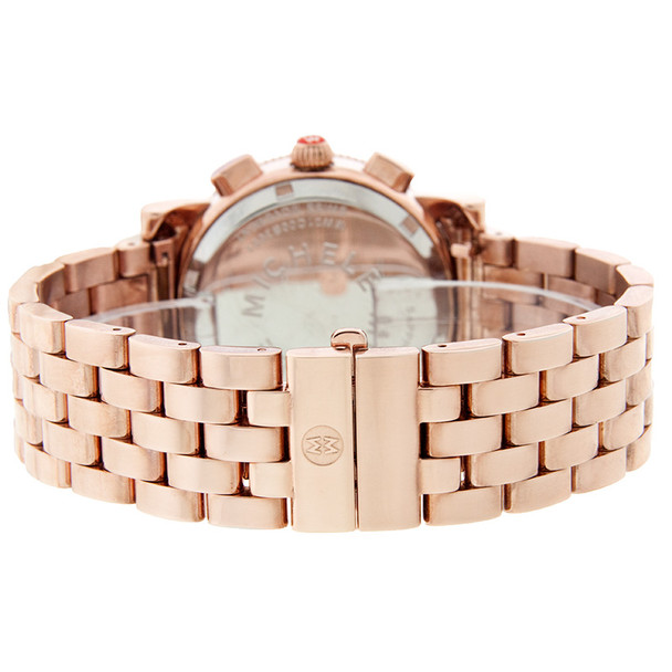 Michele Sport Sail Women's Rose Gold Tone Swiss Chronograph Watch MWW01C000064