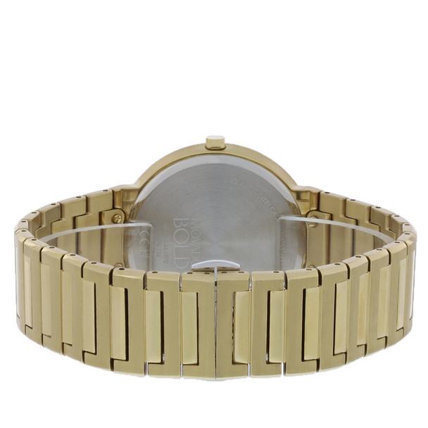 Movado Bold Horizon Series Men's Gold Tone Stainless Steel Quartz Watch 3601081