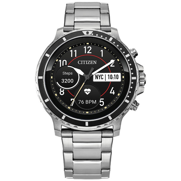 Citizen Men's CZ Smart Touchscreen Stainless Steel Watch MX0008-56X