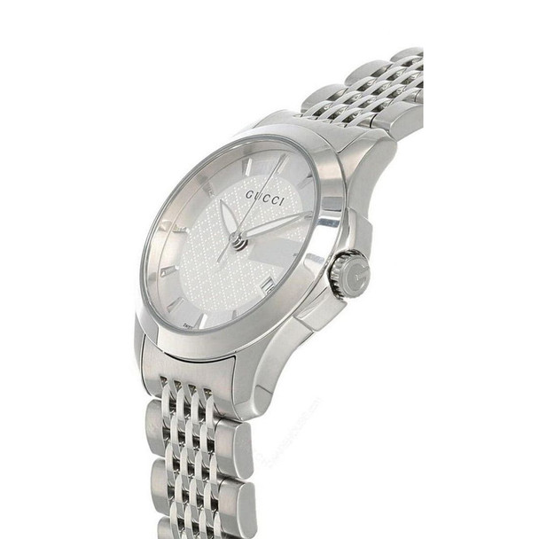 Gucci G-Timeless Stainless Steel Women's Quartz Watch YA126501