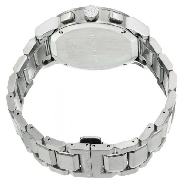Burberry Grey Dial Stainless Steel Unisex Quartz Watch BU9035