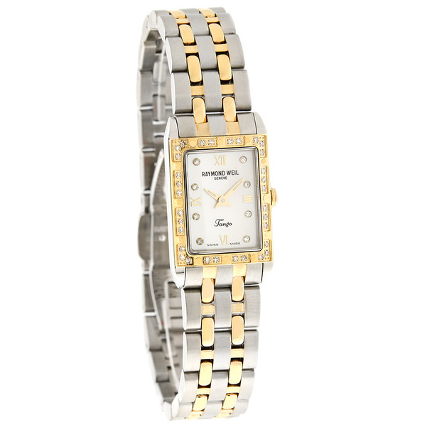 Raymond Weil Tango Women's Two Tone Diamond Swiss Quartz Watch 5971-SPS-00995