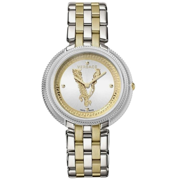 Versace Thea 38mm White Two-Tone Bracelet Women's Watch VE2CA0623