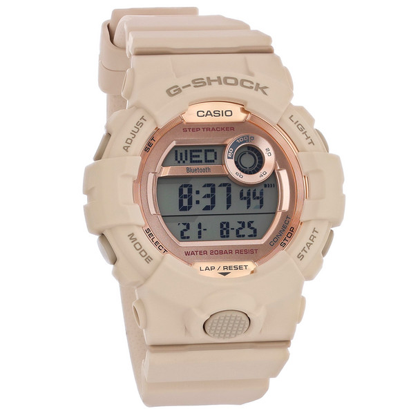 Casio G-Shock Bluetooth Women's Digital Pink Chronograph Quartz Watch GMDB800-4