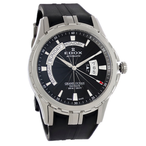 Edox Grand Ocean 83006 3CA NIN Men's Stainless Steel Automatic Watch