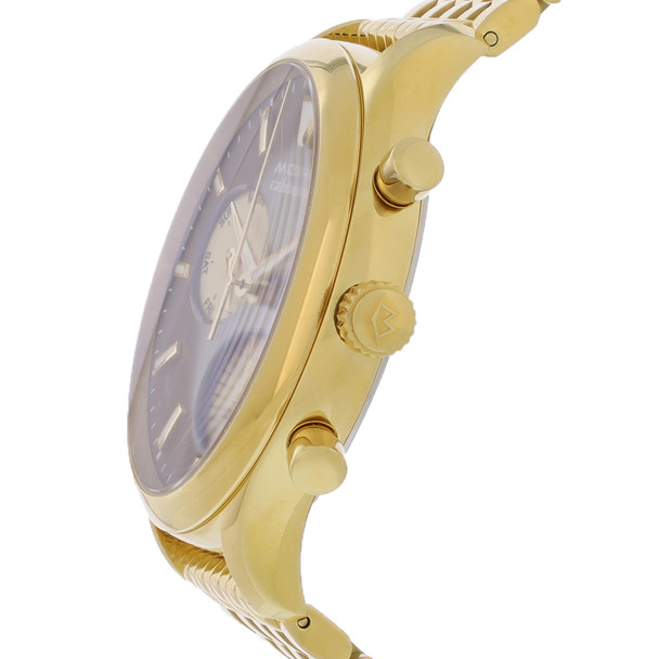 Movado Heritage Men's Gold Tone Stainless Chronograph Quartz Watch 3650150