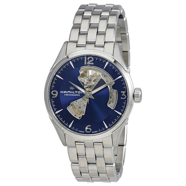 Hamilton Jazzmaster Open Heart Men's Blue Dial  Automatic Watch H32705141