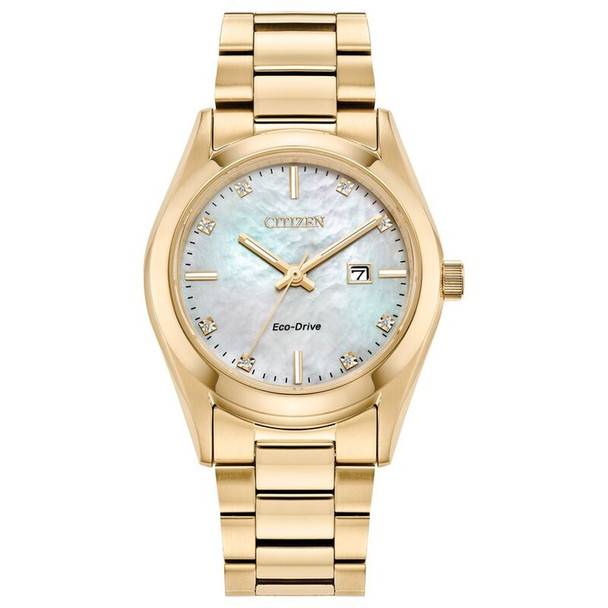 Citizen EW2702-59D Women's Automatic Mother of Pearl Dial Watch