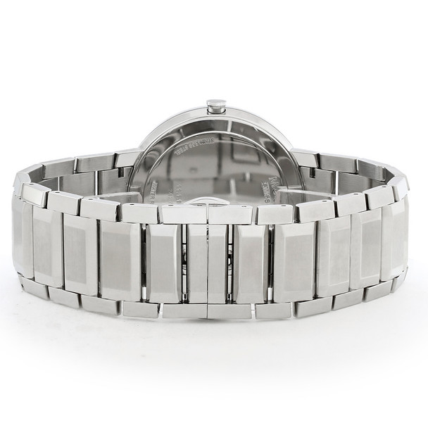 Movado Sapphire Men's Mirror Dial Swiss Quartz Watch 0607178