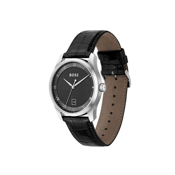 Hugo Boss Principle Men's Black Dial Quartz Watch 1514122
