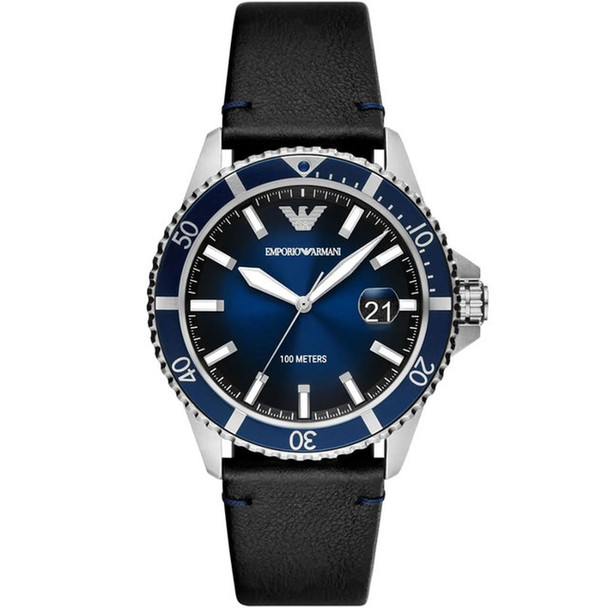Emporio Armani Diver Men's Blue Dial Quartz Watch AR11516
