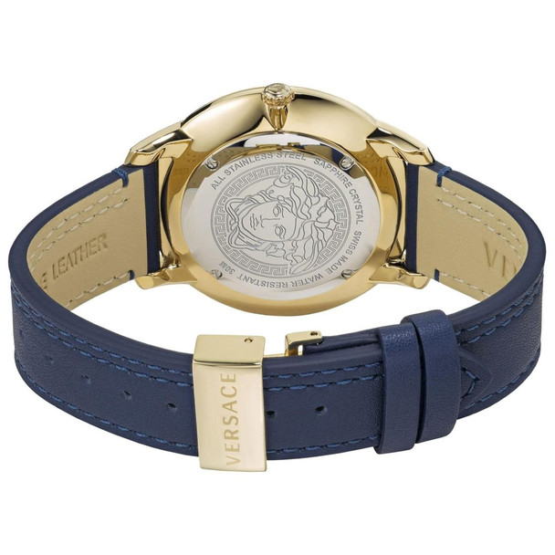 Versace V-Urban Men's Blue Dial Quartz Watch VELQ00319