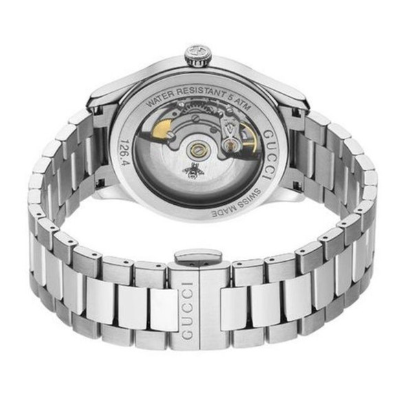 Gucci G-Timeless Automatic Silver Dial Men's Watch YA1264190