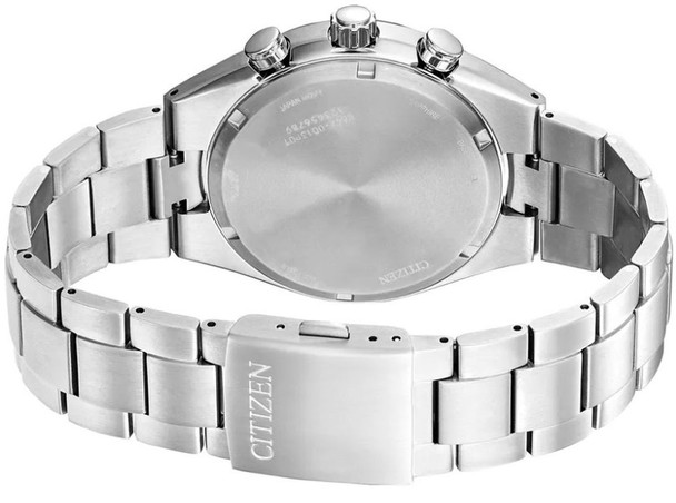 Citizen Eco-Drive Titanium Blue Dial Chronograph Men's Watch CA7090-52L