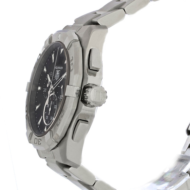 Tag Heuer Aquaracer Men's Black Dial Swiss Chronograph Watch CAY1110.BA0927