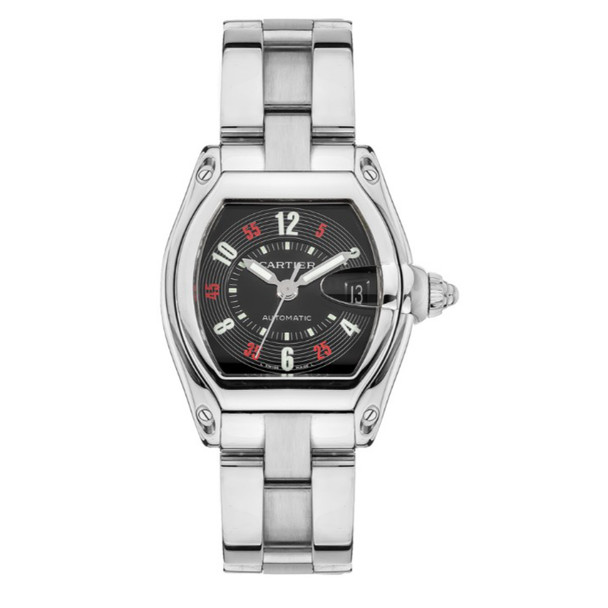 Cartier W62002V3 Men's Roadster Automatic Black Dial Watch