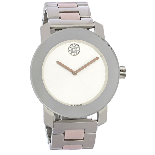 Movado Bold Ceramic Women's Stainless Steel Quartz Watch 3600702