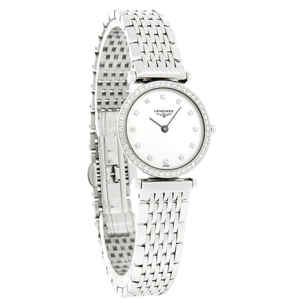 Longines La Grande Classique Women's Diamond Swiss Quartz Watch L4.241.0.80.6