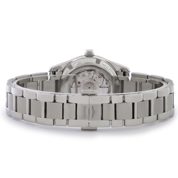 Longines Conquest Women's Diamond Stainless Steel Quartz Watch L2.285.4.87.6