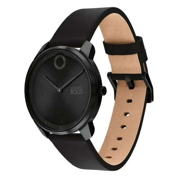 Movado Trend Element Men's Black Dial Quartz Watch 3601020