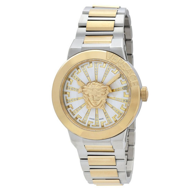 Versace Medusa Infinite Men's White Dial Quartz Watch VE3F00823