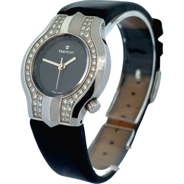 Tag Heuer Alter Ego Women's Black Dial Quartz Watch WP131G.FC8125