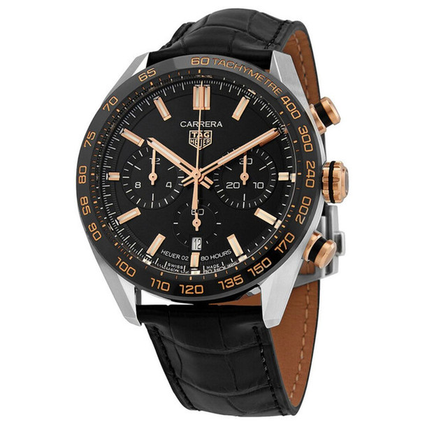 Tag Heuer Carrera Men's Black Dial Automatic Watch CBN2A5A.FC6481