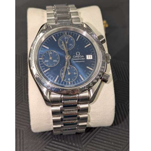 Omega Speedmaster Men's Blue Dial Automatic Watch 3511.80.00