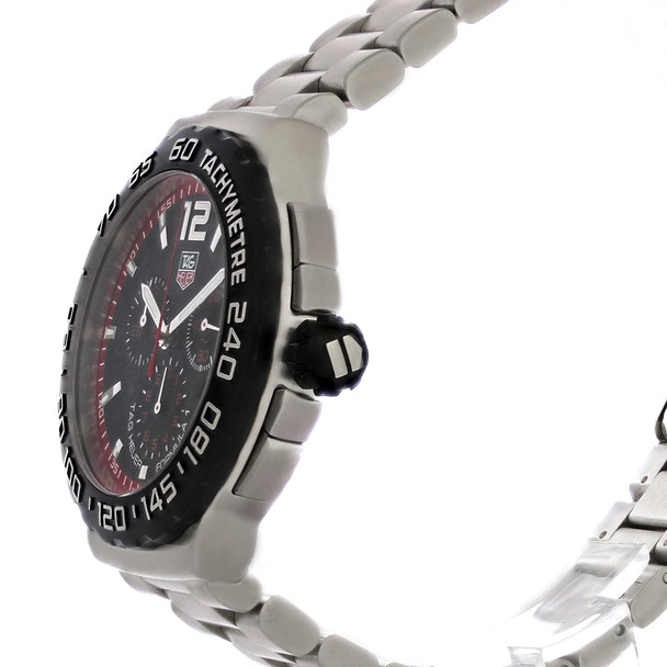 Tag Heuer Formula 1 Men's Black Dial Quartz Chronograph Watch CAU1116.BA0858