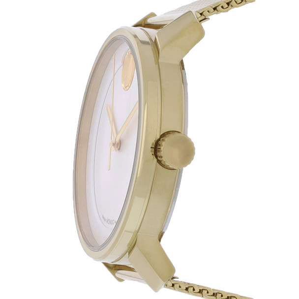 Movado Bold Access Series Men's Gold Tone Stainless Steel Quartz Watch 3601077