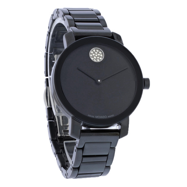 Movado Bold Evolution 2.0 Women's Black Ceramic Quartz Watch 3601235