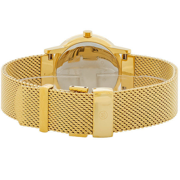 Movado Museum Classic Women's Gold Tone PVD Stainless Swiss Quartz Watch 0607627