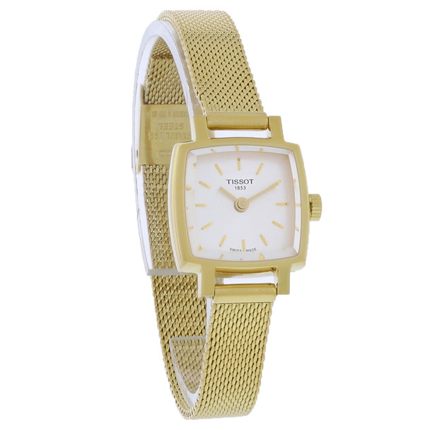 Tissot Lovely Square Series Women's Gold Tone Watch T058.109.33.031.00
