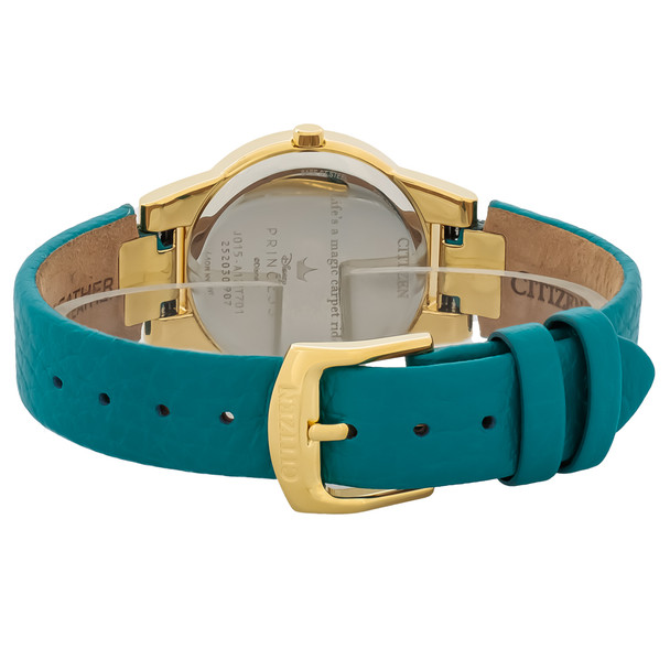 Citizen Eco-Drive Disney Aladdin Women's Gold Tone PVD Watch GA1072-07D