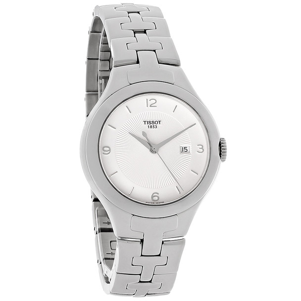 Tissot T-12 Women's White Date Dial Swiss Quartz Watch T082.210.11.037.00