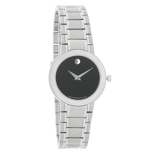 Movado Stiri Women's Black Museum Dial Swiss Quartz Watch 0606192