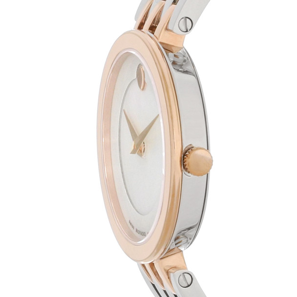 Movado Esperanza Women's Two-Tone MOP Dial Swiss Quartz Watch 0607114
