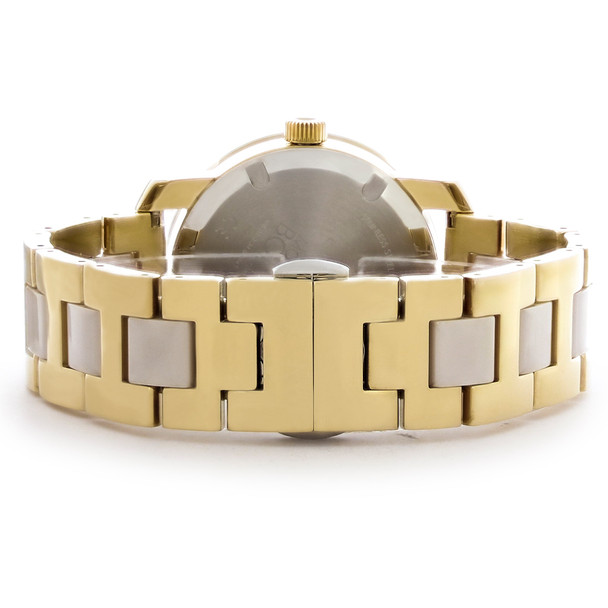 Movado Bold Ceramic Women's Gold Tone PVD Stainless Quartz Watch 3600785