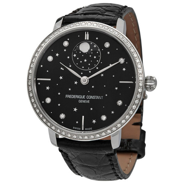 Frederique Constant Slimline Moonphase Men's Automatic Watch FC-701BSD3SD6
