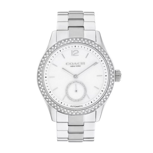 Coach Brooks Women's Silver Dial Automatic Watch 14504526