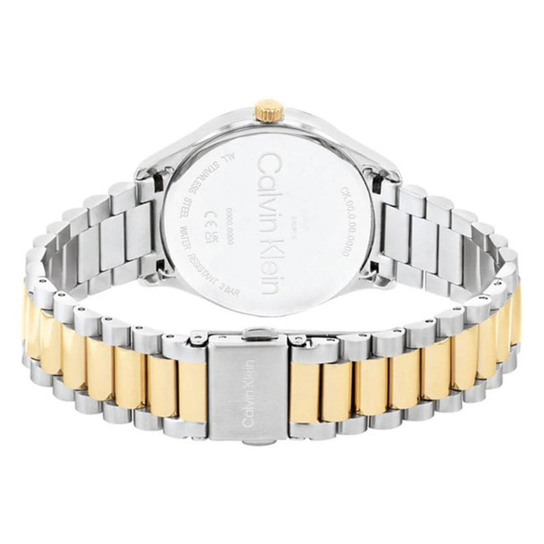 Calvin Klein Iconic Unisex Silver Dial Quartz Watch 25200167