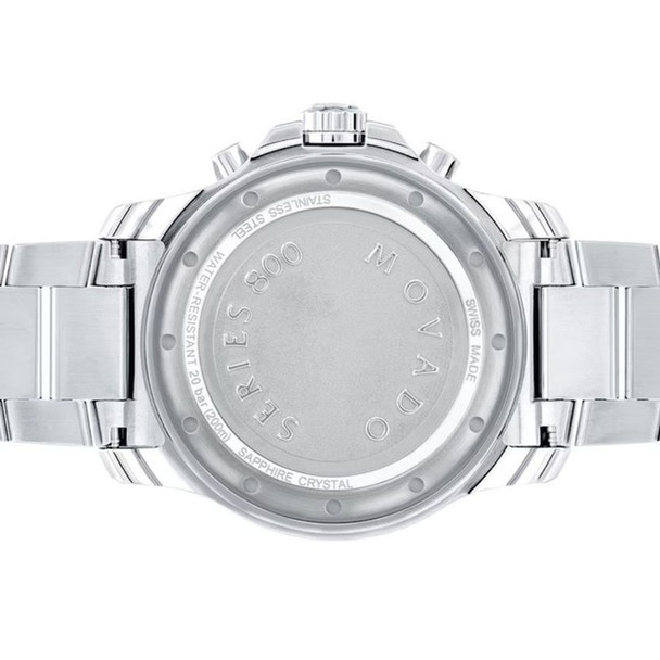 Movado Series 800 Men's Red Dial Quartz Watch 2600194