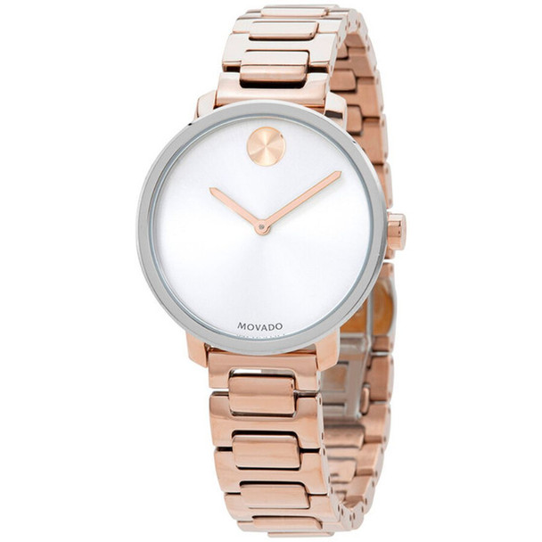 Movado BOLD Shimmer Women's Silver Dial Quartz Watch 3600723