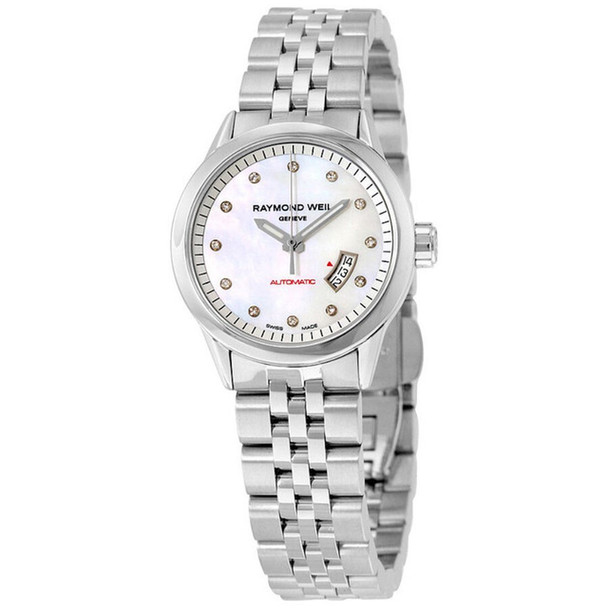 Raymond Weil Freelancer Women's MOP Dial Automatic Watch 2430-ST-97081