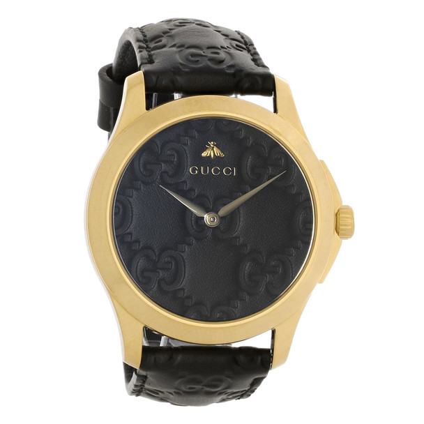 Gucci 126 G-Timeless Ladies GG Dial Swiss Quartz Watch YA1264034